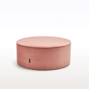 Tummuz Puf Round Pink