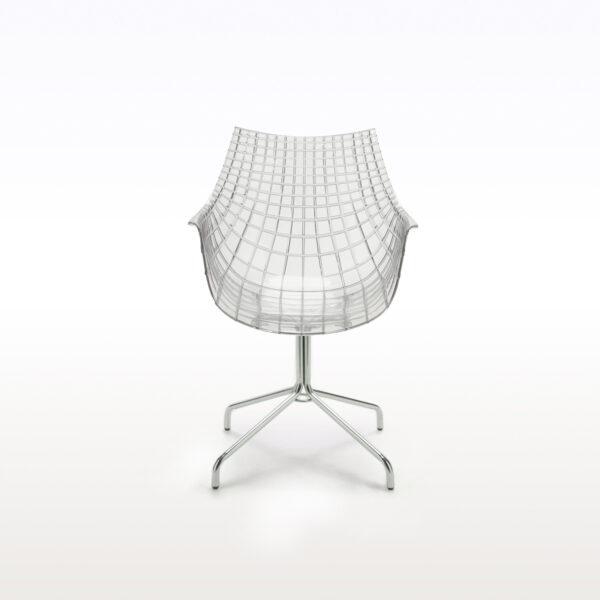 Fotel Bangan Transparentny