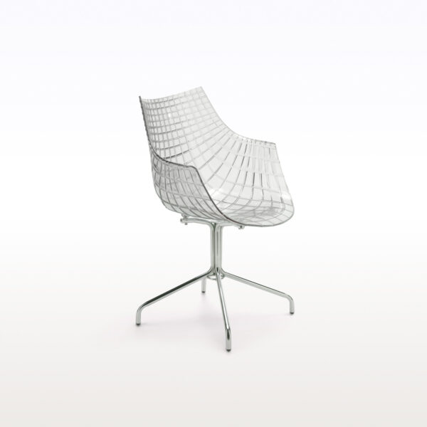 Fotel Bangan Transparentny - obrazek 2
