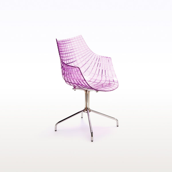 Fotel Bangan Violet - obrazek 2
