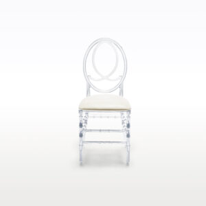 Krzesło Glam Clear