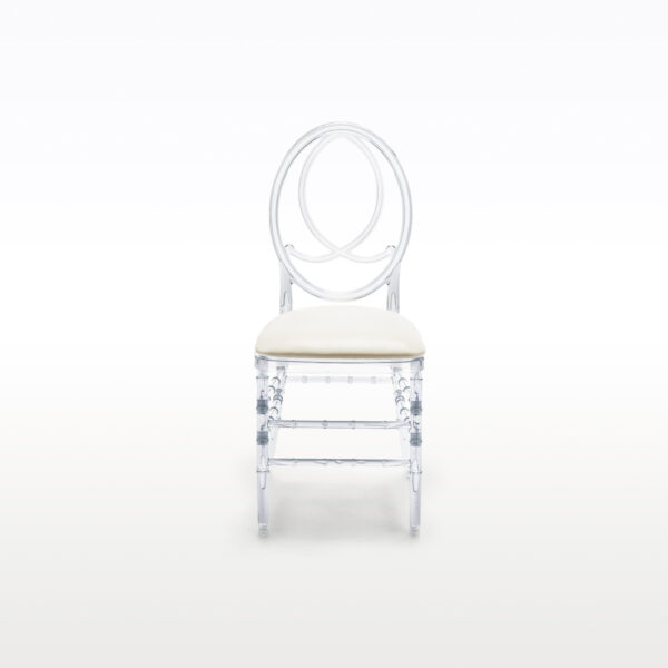 Krzesło Glam Clear