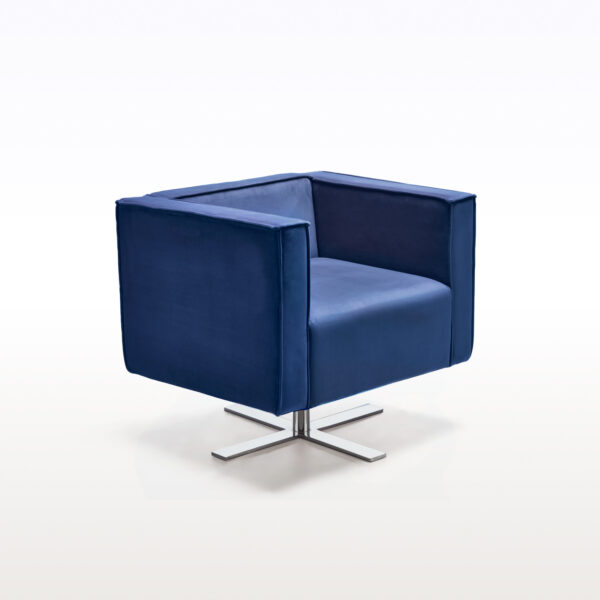 Tummuz Fotel Navy Blue - obrazek 2