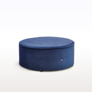 Tummuz Puf Round Navy Blue