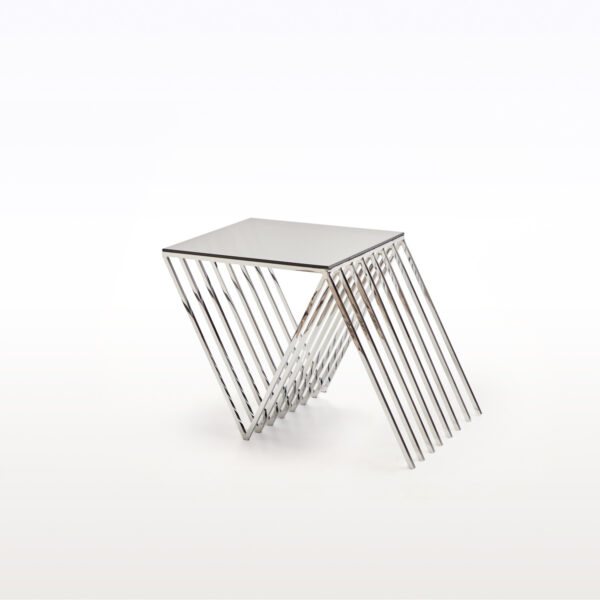 Stolik CD Silver