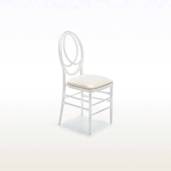 Krzesło Glam White - obrazek 2
