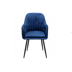 Fotel Velvet Blue