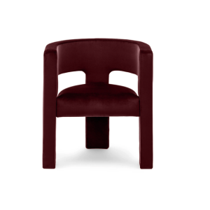 Fotel Nubo Burgund